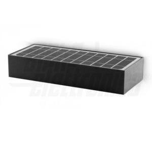 Lampada da parete solare a led  bricketto 6w 4000k ip65 -jo462nnw