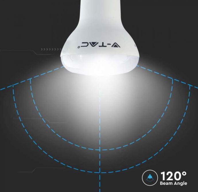Lampadina led R63 V-tac 8,5W E27 6400K - 143- 21143 04