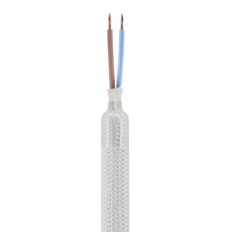 Kit tubo flessibile Creative-cables rivestito in tessuto color argento - KFLEX60TISRM02 02