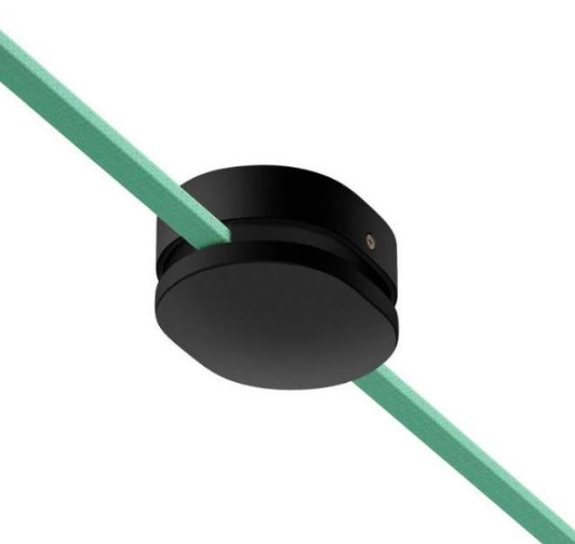 Rosone ovale Creative-Cables Filu00e8 con 2 fori laterali colore neutro - RLCAT13 02