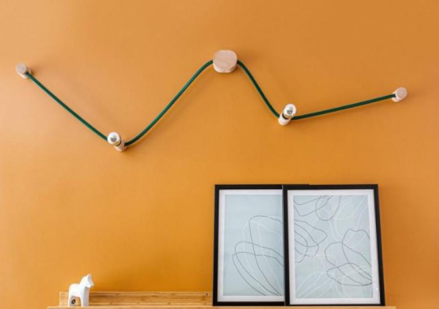 Rosone ovale Creative-Cables Filu00e8 con 2 fori laterali colore neutro - RLCAT13 05