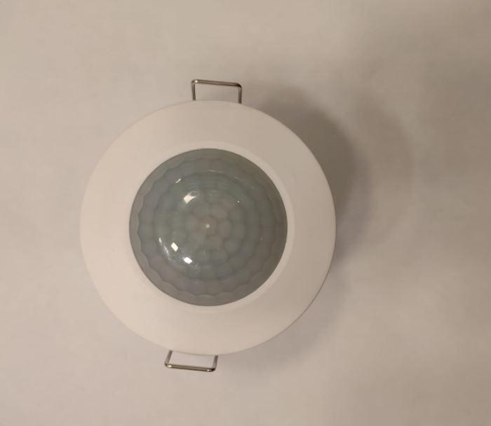 Sensore di presenza ad incasso Kros Technik RPI 61 ad infrarossi per luci - 1FR40039 02
