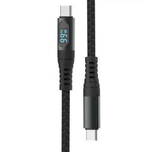 Cavo usb-c  1 metri nero vt-5303 - 7746