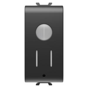 Sensore di movimento connesso  - 1 modulo nero satinato chorusmart gw12856