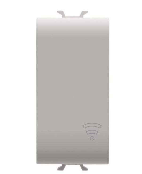 Copriforo alloggiamento moduli Zigbee Gewis Chorusmart 1 modulo beige satinato -GW13750 01