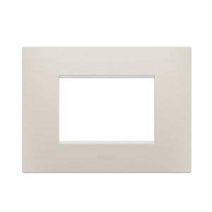 Placca ego  chorusmart 3 posti natural beige - gw16003nb