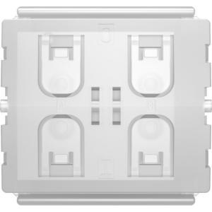 Modulo pulsantiera 4 comandi  gwa1291 - connesso installazione incasso o parete chorusmart