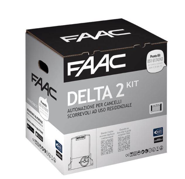 faac faac delta 2 kit 230v safe zone per cancelli scorrevoli 500kg 1056303445 - foto 1