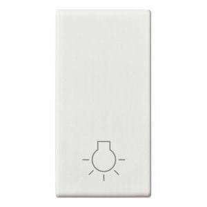 Plana tasto intercambiabile illuminabile con simbolo luce 14021.l