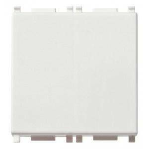 Plana copriforo 2 moduli colore bianco 14042