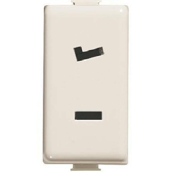 bticino bticino matix magic tt presa speciale polarizzata bipolare colore avorio a5020n - foto 1
