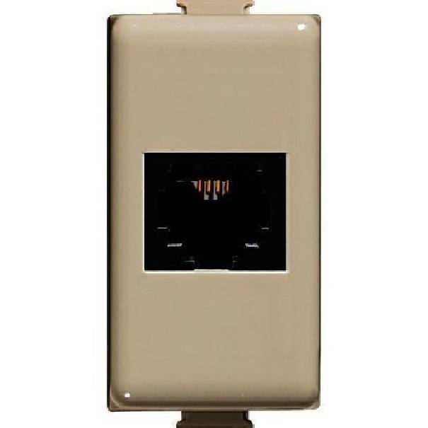 bticino bticino matix connettore dati rj45 categoria 6 utp colore avorio a5979c6 - foto 1