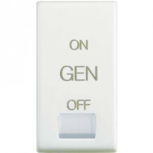 Matix myhome copritasto on off generale colore bianco am5911af