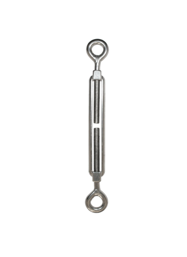 Tenditori a due occhi Carfer da 6mm acciaio inox - D020174806 01