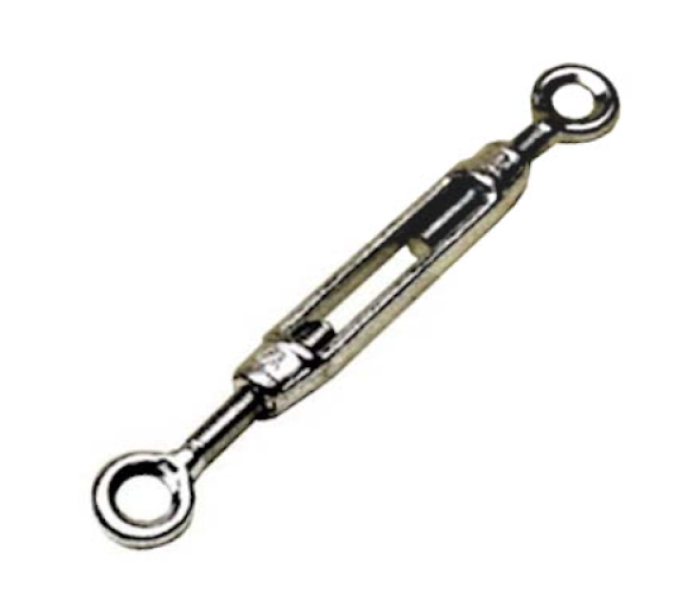 tenditore due occhi in acciaio inox 5 mm