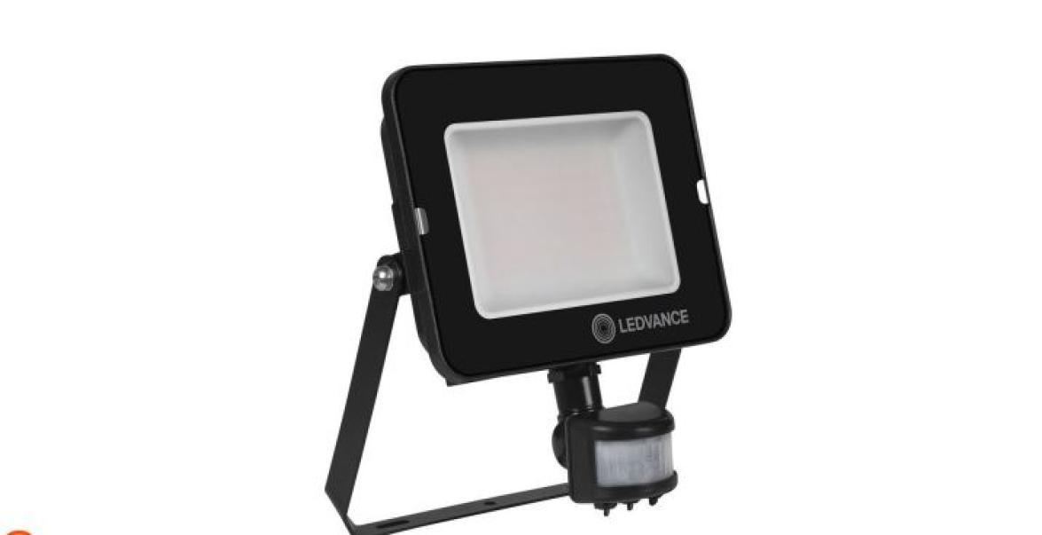 Proiettore led Ledvance con sensore di movimento 50W 4000K - FLCOMP50840BS 01
