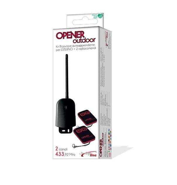 Kit ricevitore da esterno Gbs Elettronica due telecomandi - 2165 -2183 02