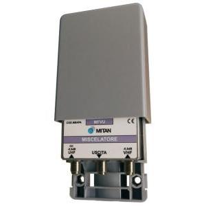 Miscelatore da palo  xm104/3t 2 ingressi 26+30+40 / vhf+uhf - m54523320