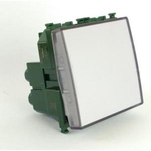Interruttore gem campanello compatibile con vimar plana 14050 - 691-1 gem-f691ch