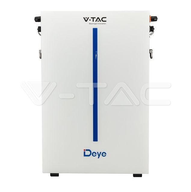Batteria V-tac per montaggio a parete 6.14Kwh 51.2V IP65 - 11539 01