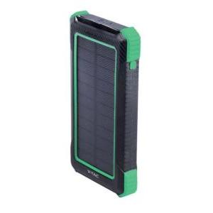 Power bank  10000mah caricatore wireless solare nero vt-11111 - 7835