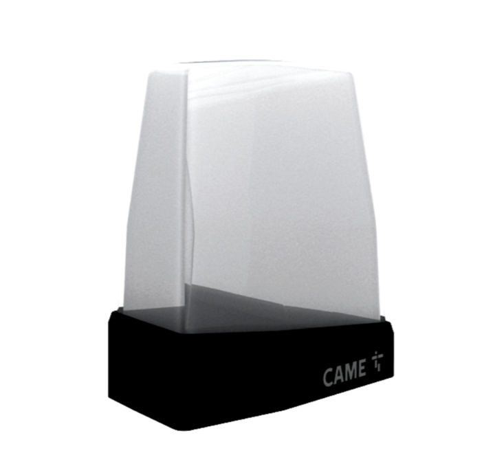 lampeggiatore led con cupola bianca per automazione came