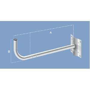 Supporto a muro regolabile da 75 a 115cm ac7545r