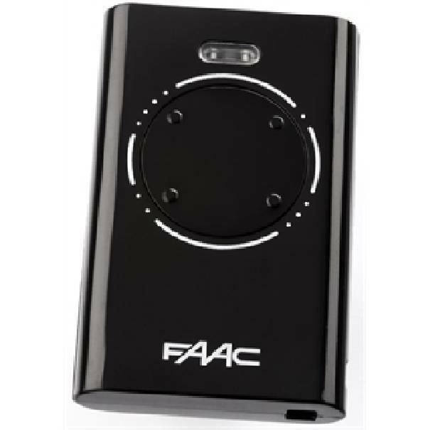 faac faac telecomando per cancello quattro canali xt4 868 slh lr colore nero 7870101 - foto 1
