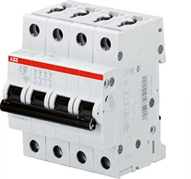 abb abb interruttore magnetotermico 4p 20a 6ka 2 s204-c20 2cds254001r0204 s529228 - foto 1