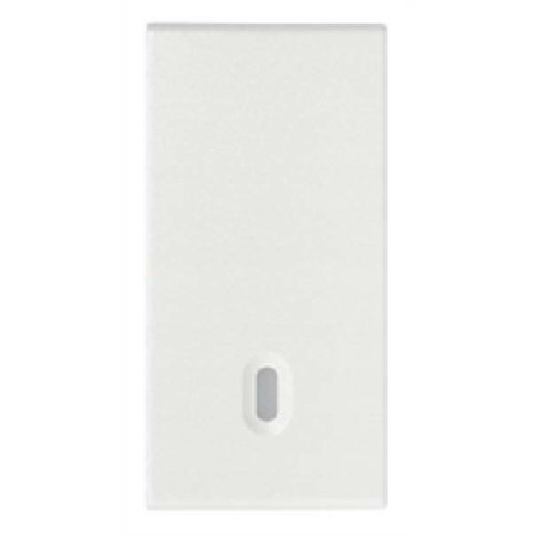 vimar vimar arke' tasto intercambiabile 1 modulo illuminabile colore bianco 19021.b - foto 1