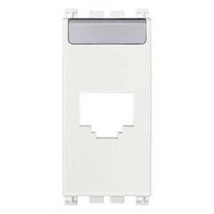 Arke' bianca adattatore rj45 amp avaya bian 19338.c.b