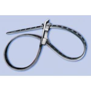Hellermann tyton 12 fascette flessibili senza dentature 260x7mm 115-07270