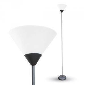 Lampada da terra attacco e27 max 60w corpo nero vt-7500 7055