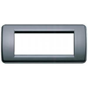 thumbnail image 2 of VIMAR IDEA Placca Rondo Nickel Switch Cover Plate - 17093.34 - 3 1/2 X 3 1/8 Inches 2 of 4