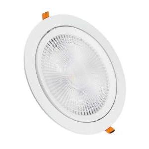 Faretto led da incasso orientabile  30w 3000k bianco vt-2-30 - 21845