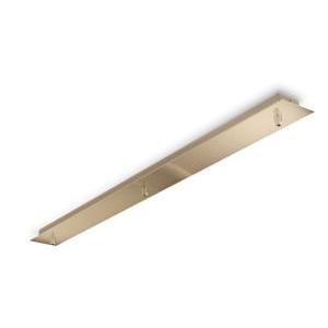 Rosone lineare  a 3 luci in ottone - 249285