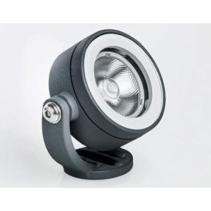 Lampada da terra led  clock diametro 8cm 4w 4000k ip67 antracite- 4661an4k