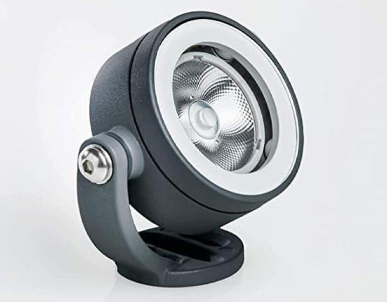 Lampada da terra led Goccia Illuminazione Clock diametro 8cm 4W 4000K IP67 antracite- 4661AN4K 01