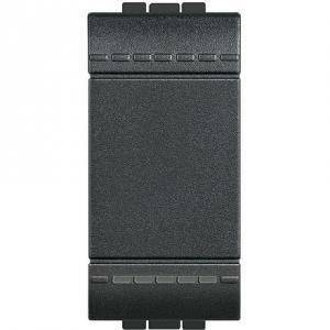 Livinglight international deviatore 1p 16a antracite l4003n