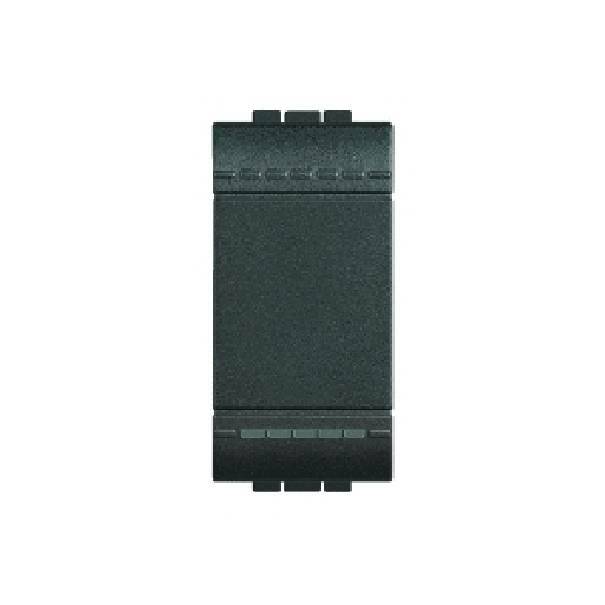 bticino bticino livinglight international pulsante 1p no 10a antracite l4005n - foto 1