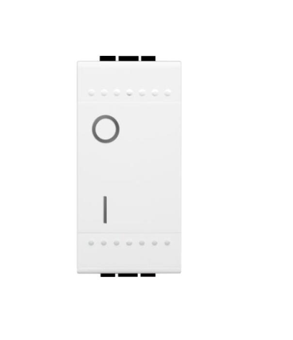 bticino bticino livinglight interruttore 2poli 16a bianco n4002n - foto 1