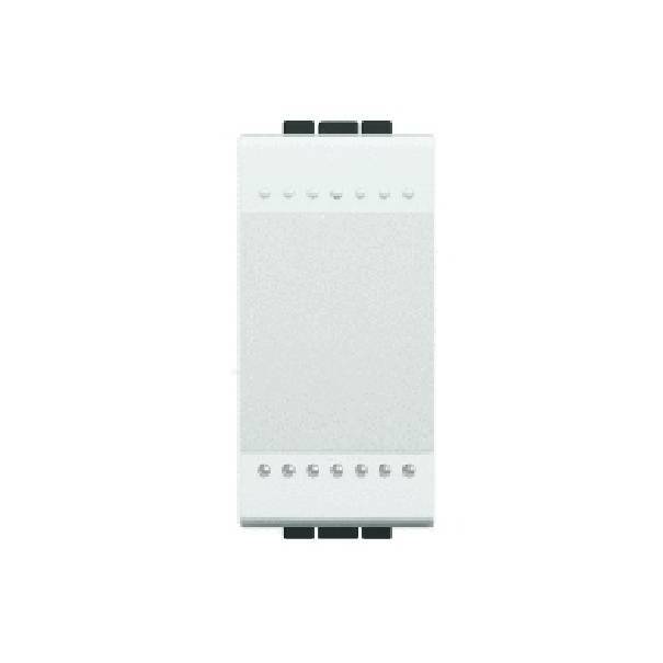 bticino bticino livinglight pulsante 1 polo 10a bianco n4005n - foto 1