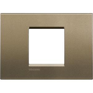 Livinglight placca 2 posti square lna4819sq