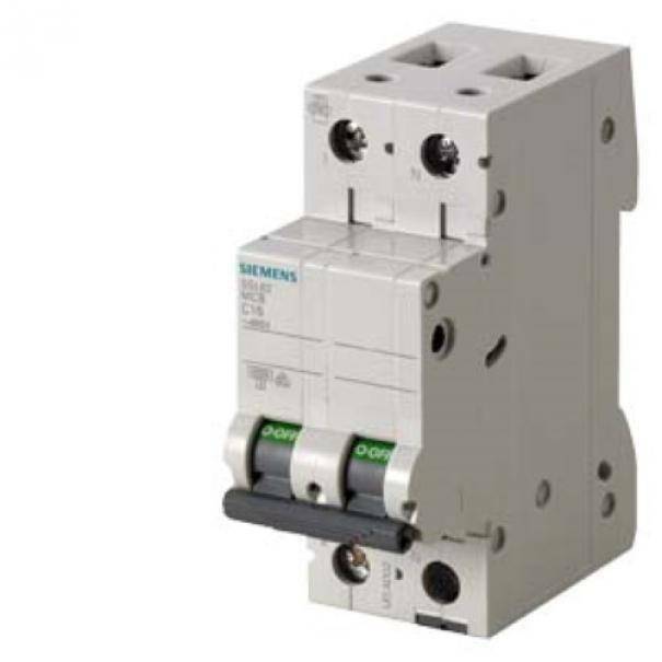 siemens siemens interruttore magnetotermico 4500ka 1p+n curva c 16a 5sl35167 - foto 1