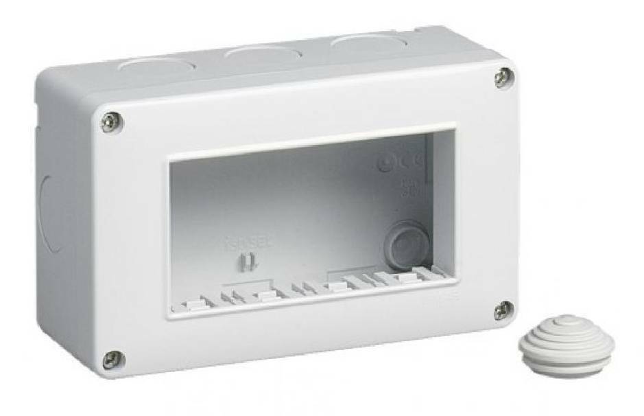 vimar vimar eikon arke' plana contenitore ip40 4 moduli 14804 - foto 1