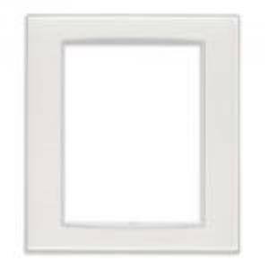 Eikon placca classic 8 moduli colore ghiaccio reflex 20668.b41