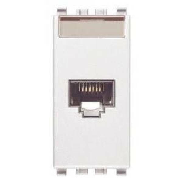vimar vimar eikon presa rj45 netsafe cat.6 utp20339.6.b - foto 1