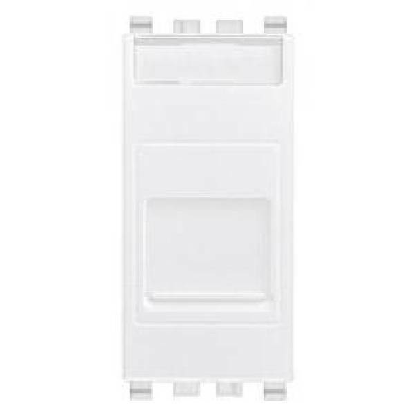 vimar vimar eikon presa rj11 6/4 con portello antipolvere 20322.b - foto 1