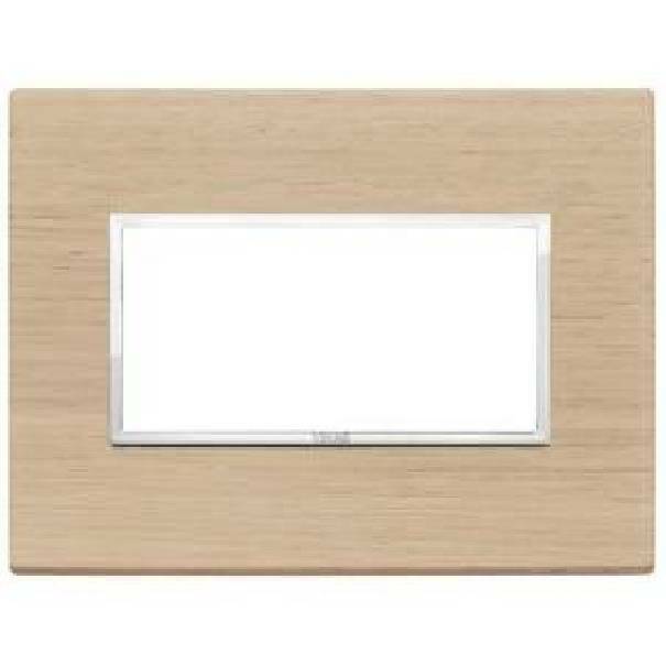 vimar vimar eikon evo placca 4 moduli color rovere sbiancato 21654.32 - foto 1