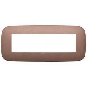 Arke' placca round 7 moduli color bronzo matt 19687.24
